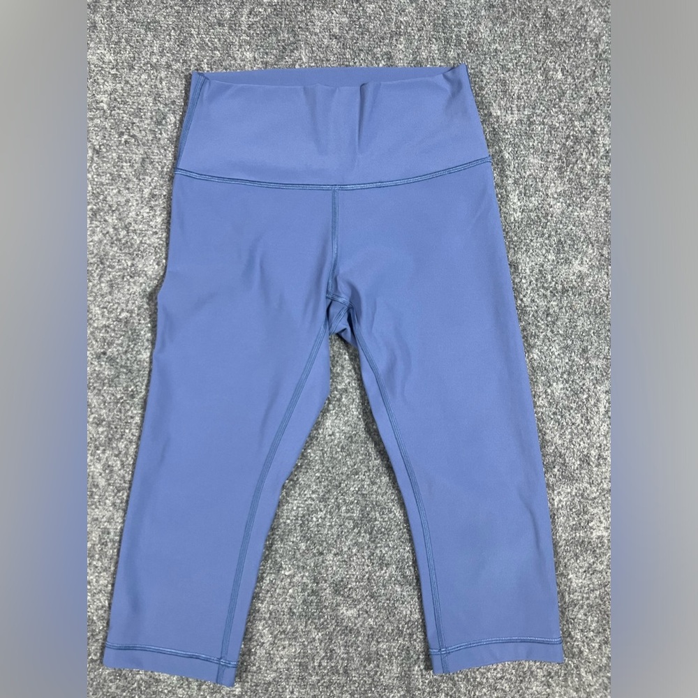 Lululemon” Leggings Womens Size 6 sky Blue Stretch